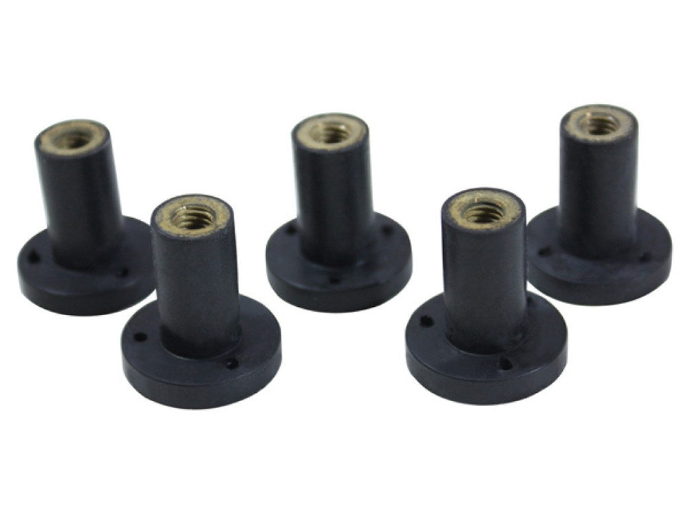 Klock Werks KKC-2404-0548 Flare Nuts for Road Glide Models 98-13 (5 Pack)