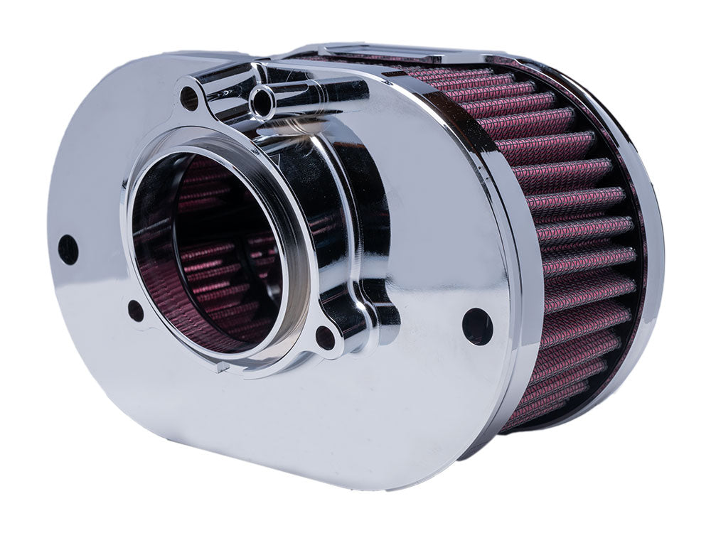 Kodlin KM-K29247 Oval Air Cleaner Kit Chrome for CVO Touring 23-Up/Street Glide/Road Glide 24-Up