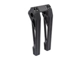 Kodlin KM-K55121 10" Straight Fastback Risers Black for Softail Street Bob/Breakout/Low Rider ST/Standard 18-Up