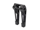 Kodlin KM-K55122 8" Straight Fastback Risers Black for Softail Street Bob/Breakout/Low Rider ST/Standard 18-Up