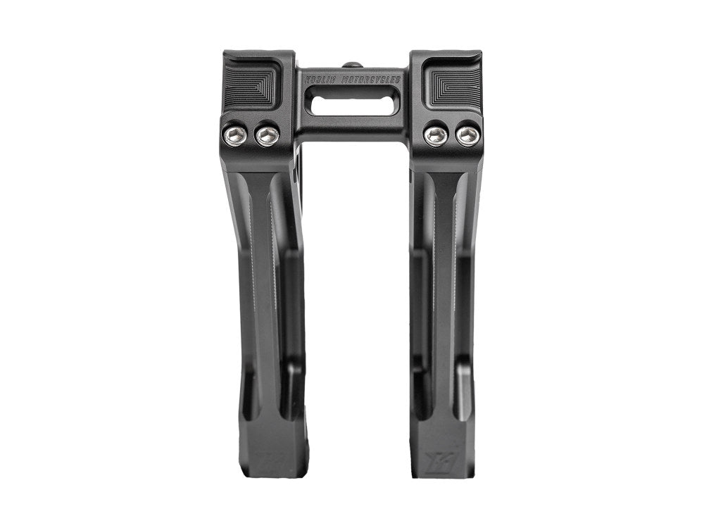 Kodlin KM-K55127 10" Straight Fastback Risers Black