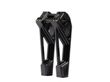 Kodlin KM-K55128 8" Straight Fastback Risers Black