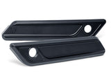 Kodlin KM-K59490 New Style Saddlebag Latch Covers Black for CVO Touring 23-Up/Street Glide/Road Glide 24-Up