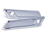 Kodlin KM-K59491 New Style Saddlebag Latch Covers Chrome for CVO Touring 23-Up/Street Glide/Road Glide 24-Up