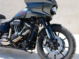 Kodlin KM-K59517 Front Engine Guard Crash Bar Black for Harley-Davidson Softail 25-Up w/Mid Mounts