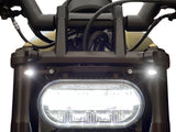 Kodlin KM-K68497 Elypse 2-1 Front Turn Signals w/Running Lights Black for Sportster S 21-Up Models