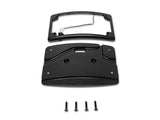 Kodlin KM-KUS20102 Curved Radius Number Plate Kit Black for Harley-Davidson CVO Touring 23-Up/Street Glide/Road Glide 24-Up Models