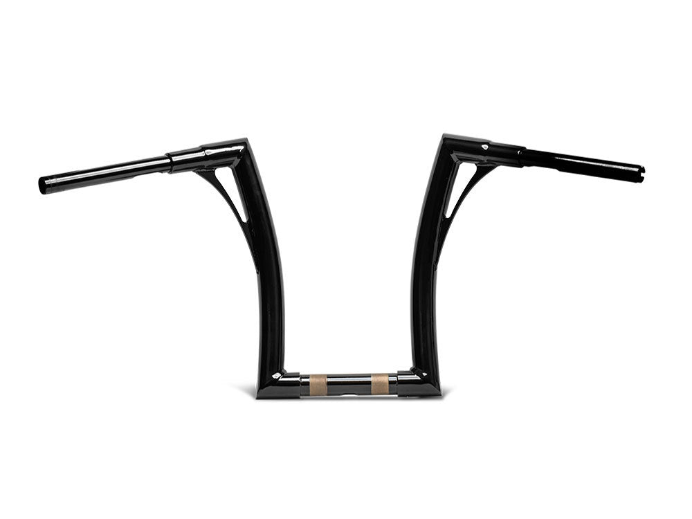 Kodlin KM-KUS30104 17" x 1-1/2" Flowbar Extra Tall Ape Handlebar Gloss Black