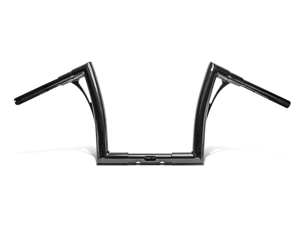 Kodlin KM-KUS30200 12.5" x 1-1/2" Flowbar Medium Ape Handlebar Gloss Black for Road Glide 15-23/Road King Special 17-Up