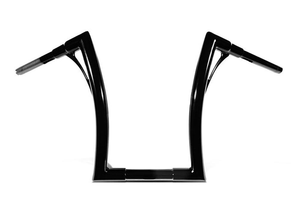 Kodlin KM-KUS30204 17" x 1-1/2" Flowbar Extra Tall Ape Handlebar Gloss Black for Road Glide 15-23/Road King Special 17-Up