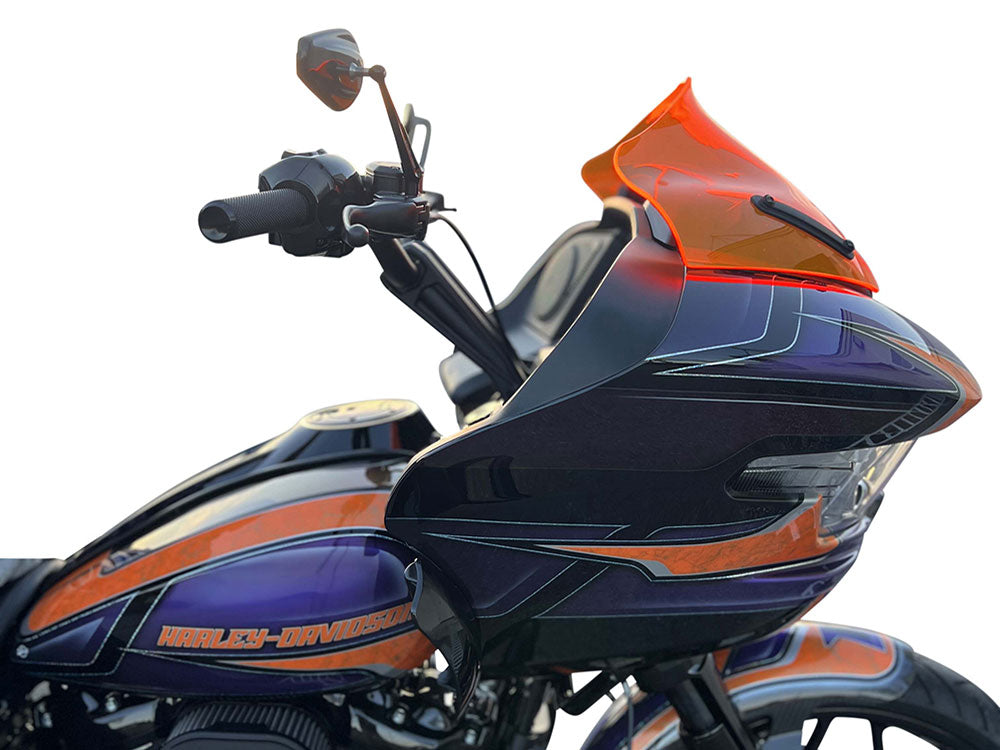 Kodlin KM-KUS55133 10" Pullback Accent Pro Riser Kit Black for 1.25" Handlebars