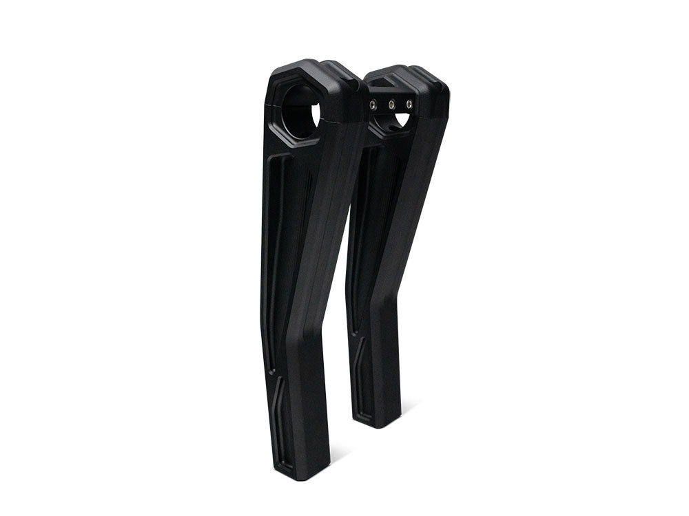 Kodlin KM-KUS55133 10" Pullback Accent Pro Riser Kit Black for 1.25" Handlebars