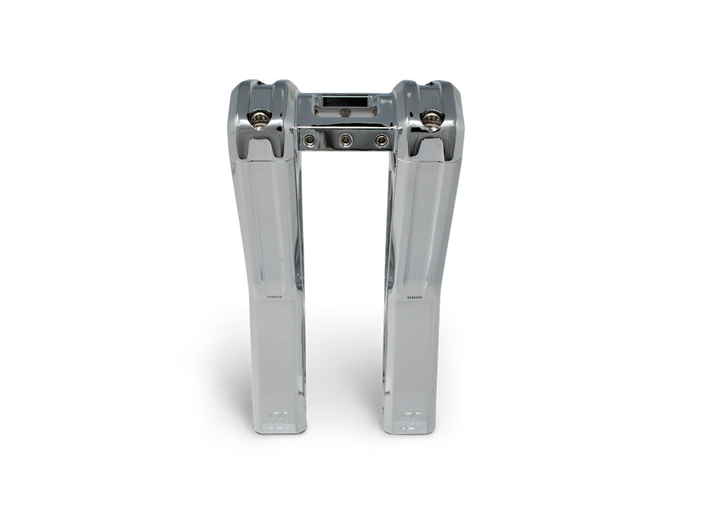 Kodlin KM-KUS55136 8" Pullback Accent Pro Riser Kit Chrome for 1.25" Handlebars