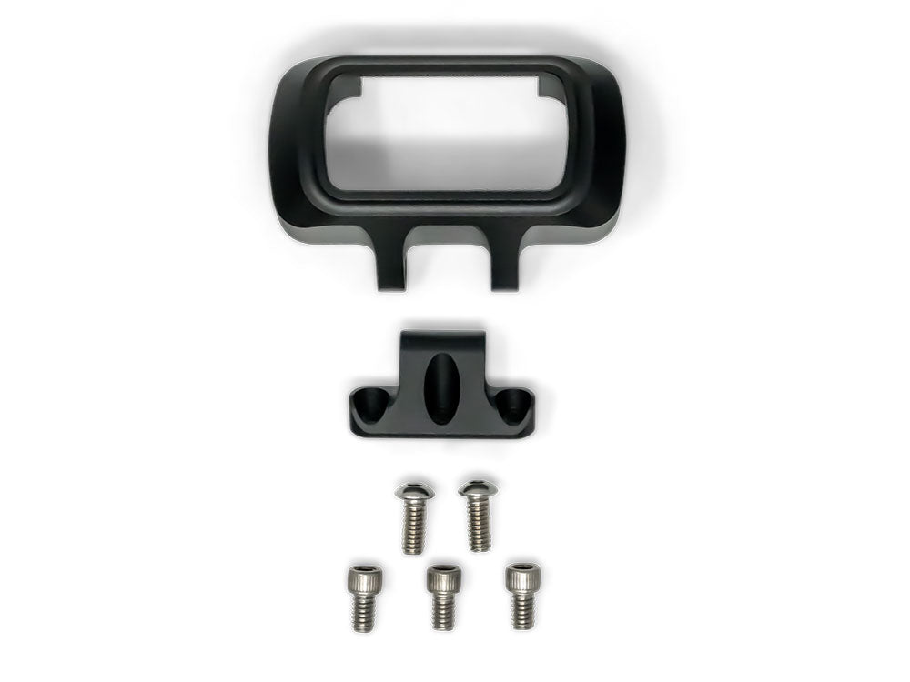 Kodlin KM-KUS55137 Accent Pro Riser Gauge Housing Black for Harley-Davidson Street Bob/Breakout 18-24/Lowrider ST 22-24/Softail Standard 20-22
