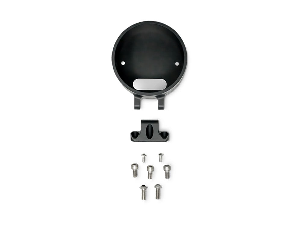 Kodlin KM-KUS55139 Accent Pro Riser Gauge Housing Black for Harley-Davidson Low Rider S 22-Up/Softail 25-Up