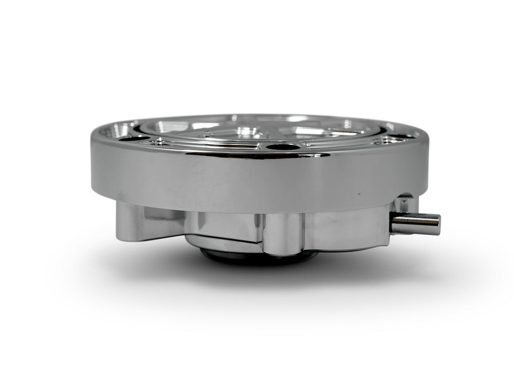 Kodlin KM-KUS61201 Ascent Pro Fuel Cap Chrome for Harley-Davidson CVO Touring 23-Up/Street Glide/Road Glide 24-Up/Touring 25-Up