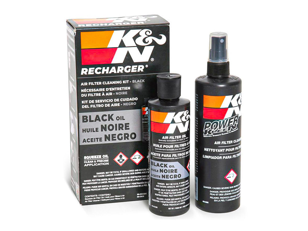 K&N Filters KN-99-5050BK Air Filter Care Service Kit Squeeze Black