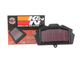 K&N Filters KN-KA-4018 Air Filter Element for Kawasaki Ninja 400 18-Up/Z400 19-Up