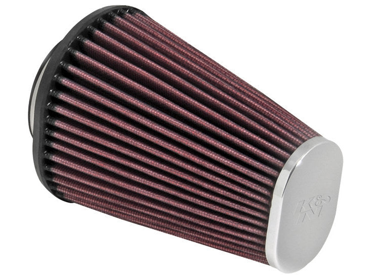 K&N Filters KN-RC-3680 Air Filter Element w/Oval End Cap Chrome for Aircharger