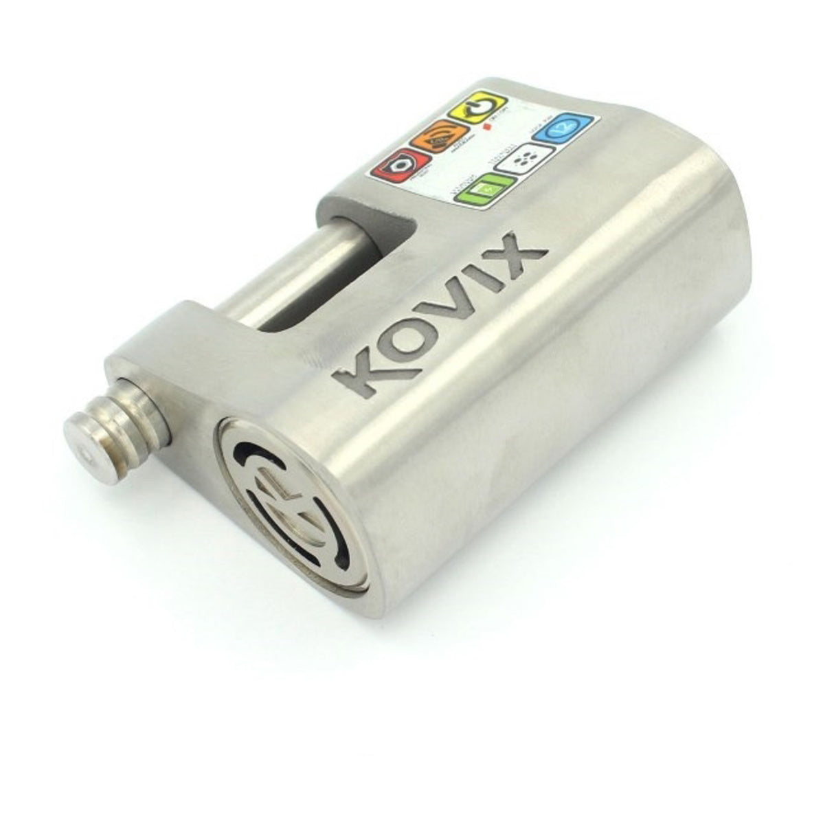 Kovix KBL12 Alarmed Bolt Padlock Stainless Steel