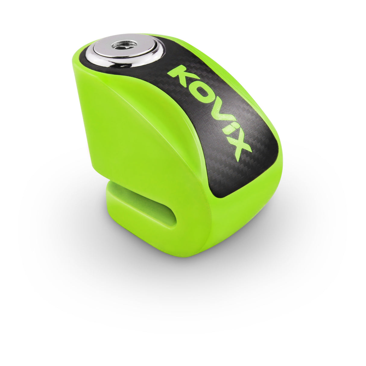 Kovix KNN1 Overlord Disc Lock Fluro Green w/Reminder Cable