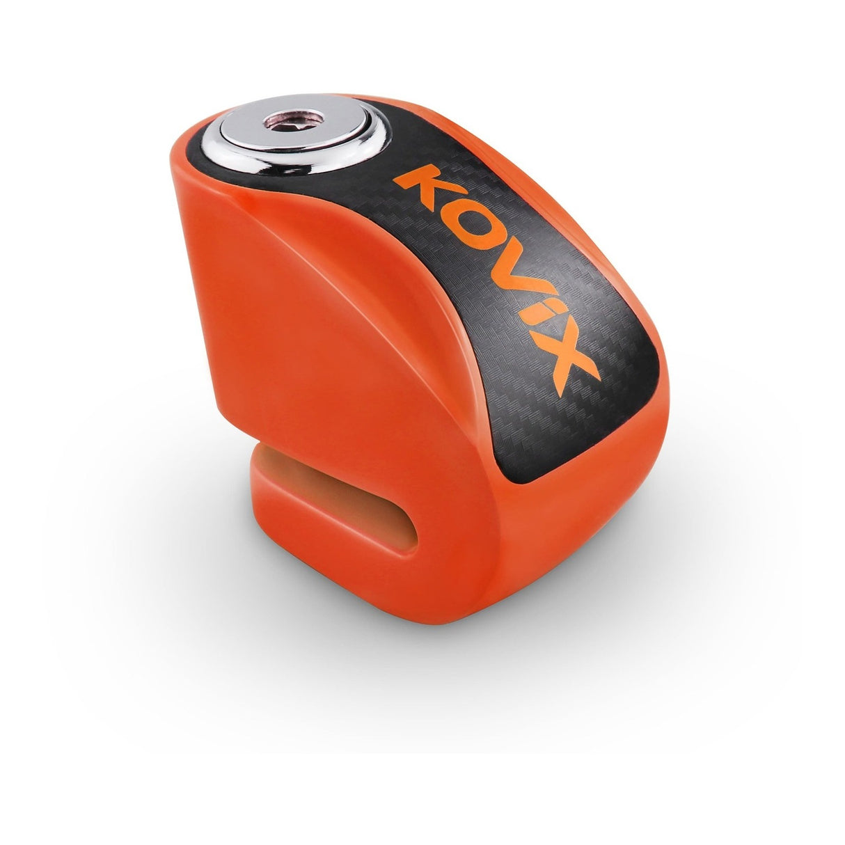 Kovix KNN1 Overlord Disc Lock Fluro Orange w/Reminder Cable