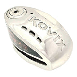 Kovix KNX12 Overlord Alarm Disc Lock Stainless Steel w/Reminder Cable