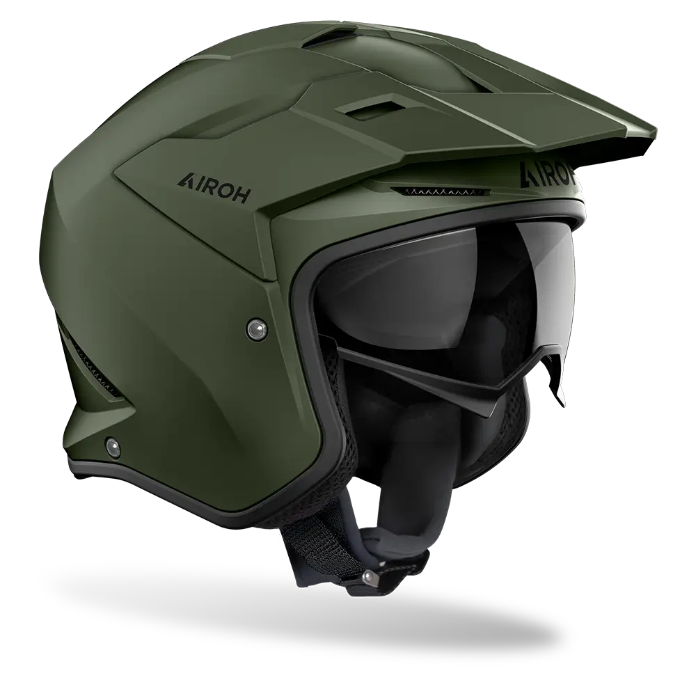 Airoh Kombakt Matte Military Green Helmet