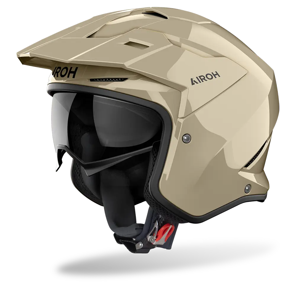 Airoh Kombakt Gloss Mocha Helmet