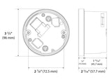 Koso KOS-BA077410 DL-04HD Multifunction 3-3/8" Round Speedometer w/Tachometer Black for Harley-Davidson Softail Fat Bob 18-Up/Sportster 14-21/Dyna Street Bob/Low Rider/Wide Glide 12-17/Softail Breakout/Rocker/Black Line 11-17