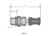 Kibblewhite KPM-20-21255 Compression Release Valves (Overall Length = 1.730" x Thread Length = 0.350")(Pair)