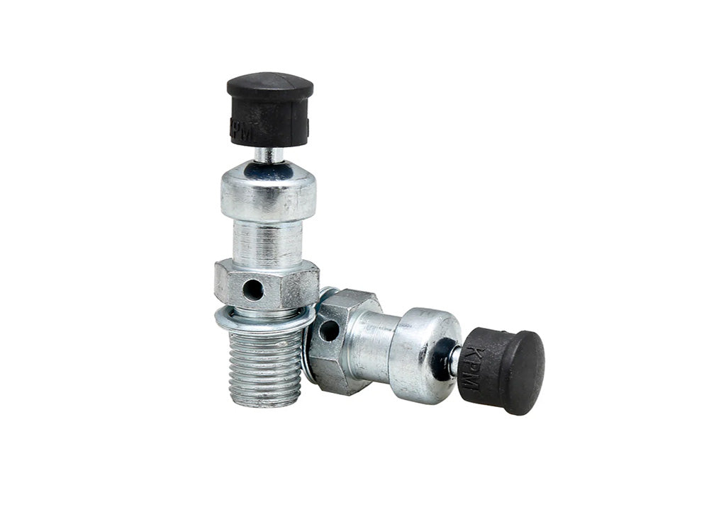 Kibblewhite KPM-20-21260 Compression Release Valves (Overall Length = 1.750" x Thread Length = 0.500")(Pair)