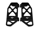 Kraus KRA-ST-FC-80-A Max Lean Front Floorboards Black for Touring 82-Up/FL Softail 86-17/Dyna Switchback 12-16