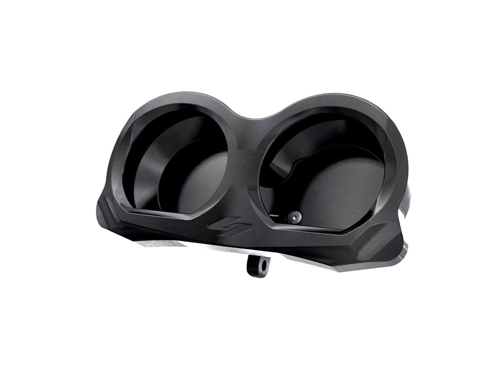 Kraus KRA-ST-IN-04-B Lux Road Glide Gauge Bezel Black for Road Glide 15-23
