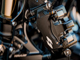 Kraus Motor Co KRA-UN-BR-183L-S Left Hand Front RT3 Series Radial 4 Piston Caliper Black (Can be used as Right Hand Rear Caliper)