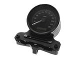 Kraus KRA-UN-IN-80-B Adjustable Gauge Mount Black for Dyna/FXR/Sportster