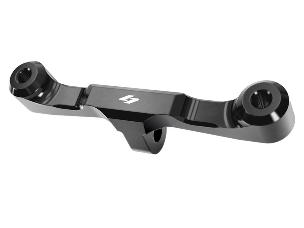 Kraus KRA-UN-IN-80-B Adjustable Gauge Mount Black for Dyna/FXR/Sportster