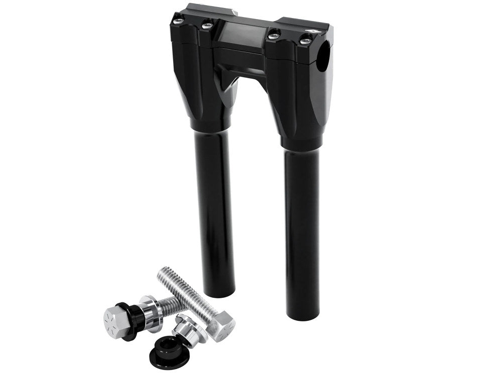 Kraus KRA-UN-ISO-10-A 10" Straight x 1" Clamp Isolated Riser Kit Black