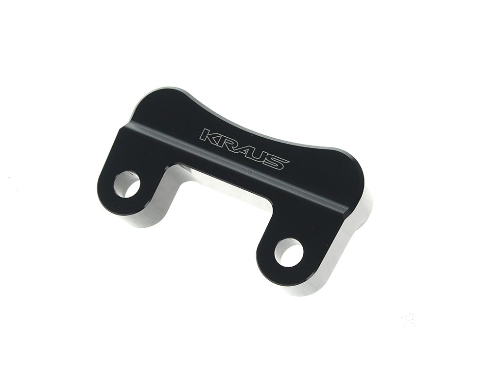 Kraus Motor Co KRA-UN-PB-02-B Raptor Pullback Plate Black for Harley-Davidson Softail 84-17/Dyna 91-17/Sportster 86-21/FXR 82-94