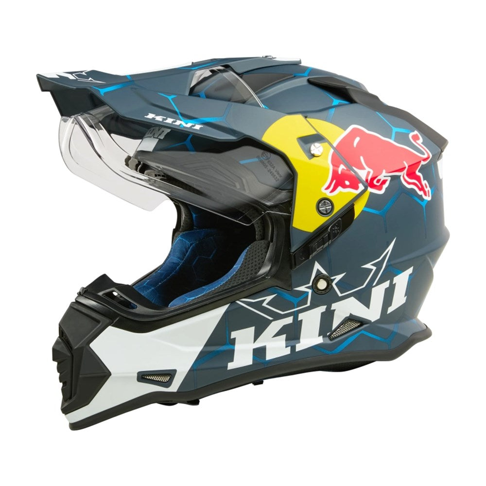 Kini ADV Red Bull 1.0 Blue/White Helmet