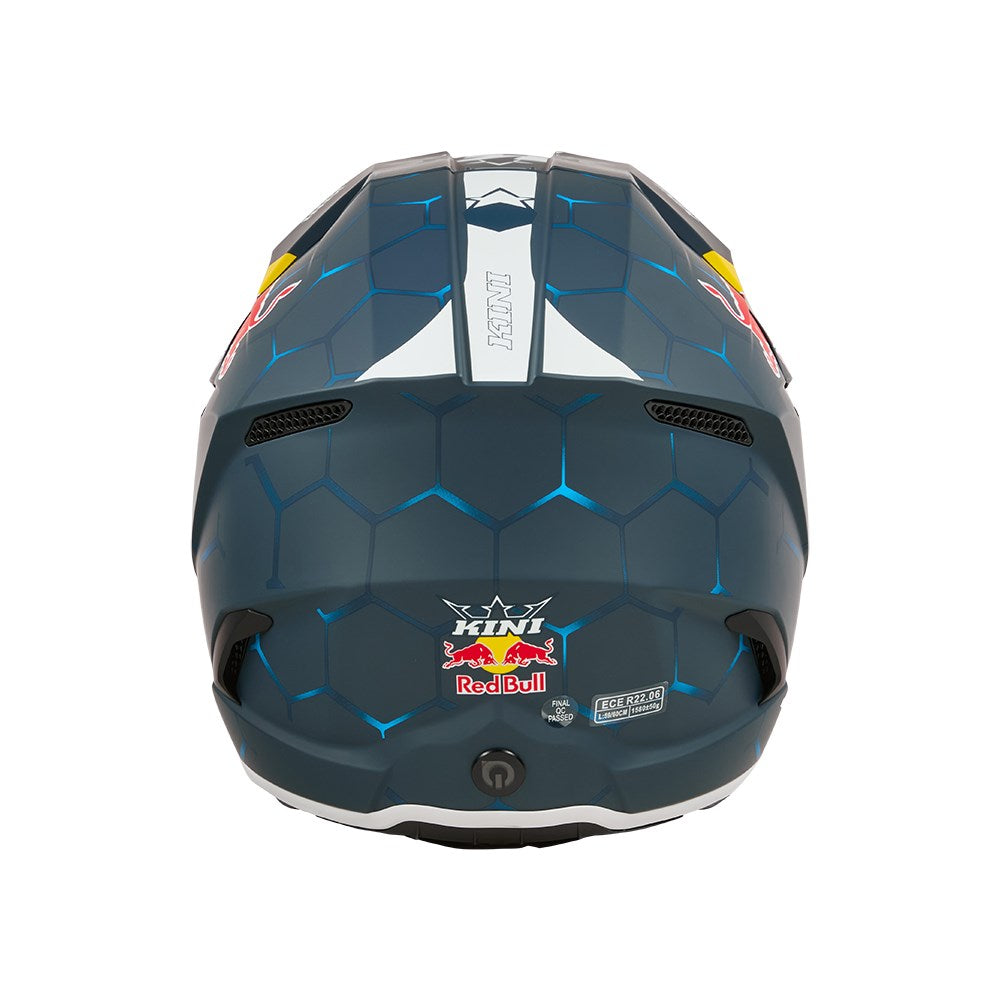 Kini MX3 Red Bull 1.0 Blue/White Youth Helmet