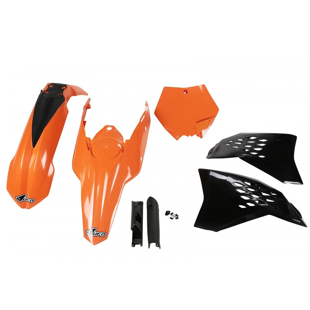 UFO Full Plastics Kit OEM Colours for KTM SX 125/SX 250/SX-F 250/SX-F 450 07-10/SX-F 350 08-10/SX 144 07-08/SX 150 09-10