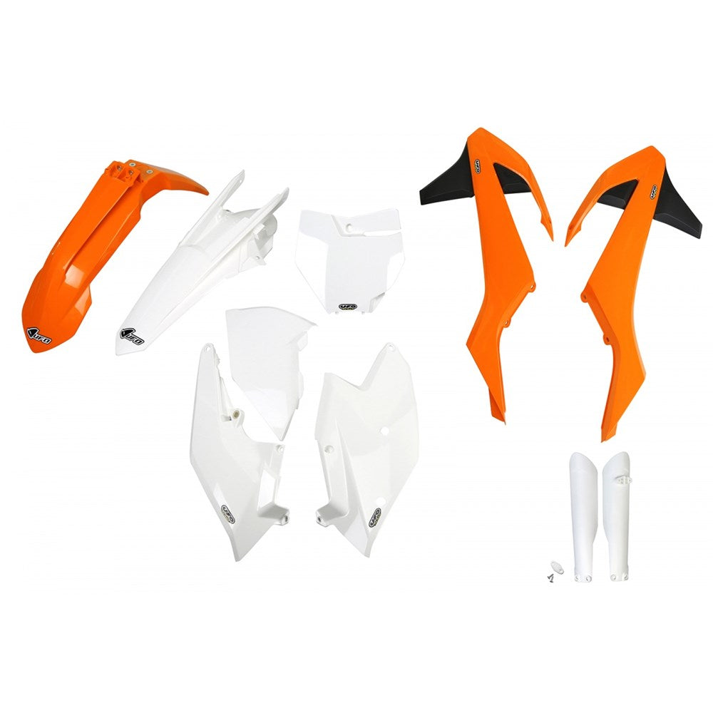 UFO Full Plastics Kit OEM 2016 Colours for KTM SX 125/SX 150/SX-F 250/SX-F 350/SX-F 450 16-18/SX 250 17-18