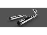 Khrome Werks KW200400A Dominator 2-2 Dual Exhaust Chrome Headers w/Chrome 4.5" Mufflers for Touring 17-Up