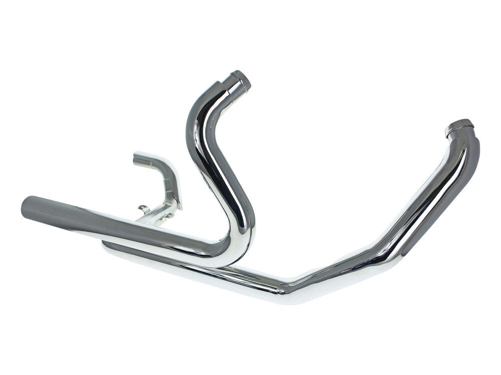 Khrome Werks KW200600B Right Side Tuck & Under Headers Chrome w/Cross Over for Touring 95-08