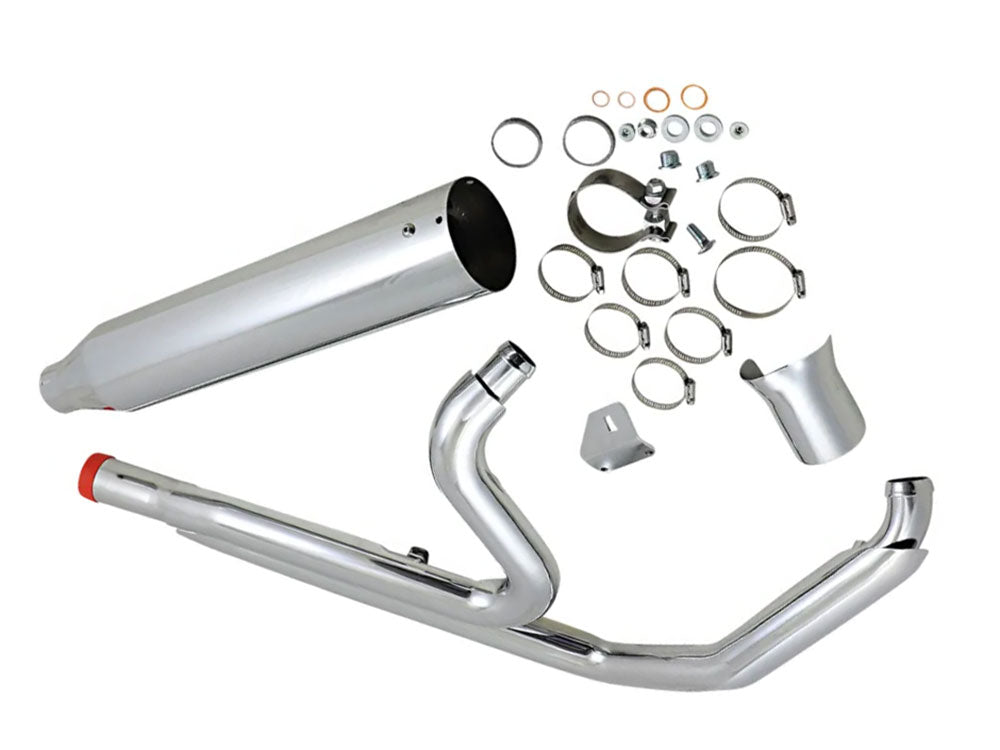 Khrome Werks KW200770 Outlaw 2-1 Exhaust Chrome for Touring 17-Up