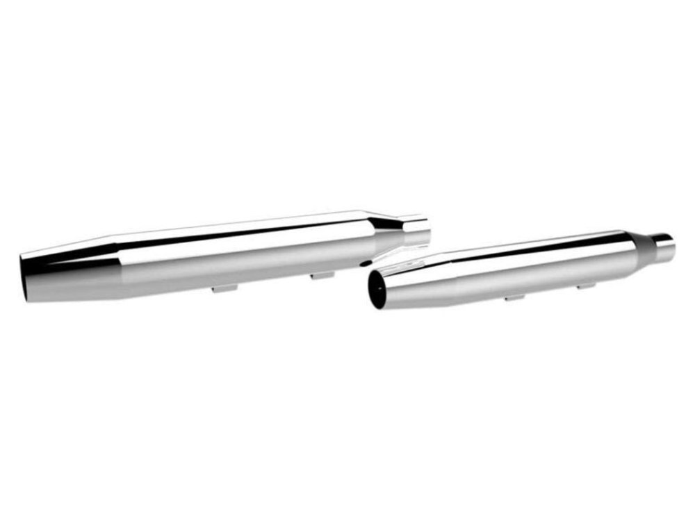 Khrome Werks KW202495 3" HP-Plus Tapered Slip-On Mufflers Chrome for Sportster 14-21