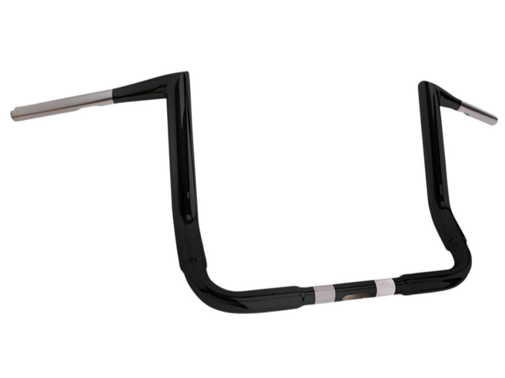 Khrome Werks KW300712 12" x 1-1/2" Buck Fifty Handlebar Gloss Black for Ultra/Street Glide Models