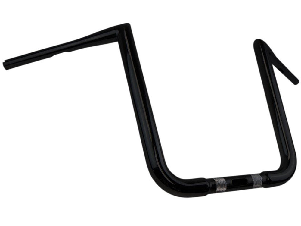 Khrome Werks KW300724 14" x 1-1/2" Buck Fifty Handlebar Gloss Black for Road Glide 15-23 Models