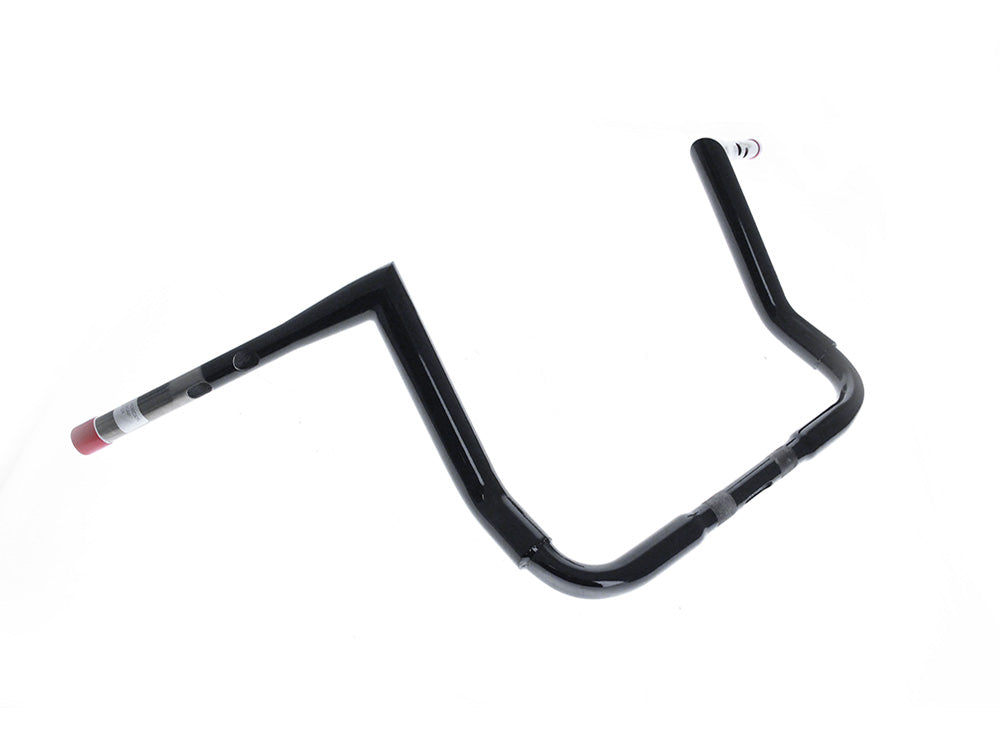 Khrome Werks KW310712 12" x 1-1/2" Buck Fifty Handlebar Gloss Black for Harley-Davidson CVO Street Glide 23-Up/Street Glide 24-Up